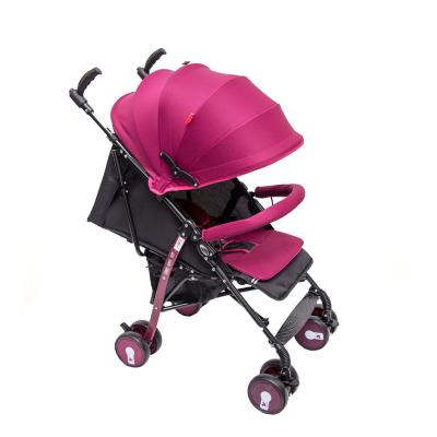 China Classic Polyester Pattern Long Time Use Good Quality Baby Stroller 4 Colors Stroller For Choose for sale