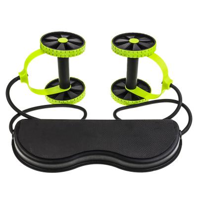 China PP+ABS+TPR Household Abdominal Muscle Wheel Fitness Wheel Abdominal Roller Mute Pull Rope for sale