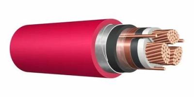 China Type SHD-GC 2 AWG 3C Chlorinated Polyethylene Power Cable 5kV for sale