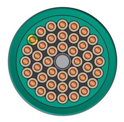 中国 高速ドラムリリング 高耐磨性ポリウレタンケーブル 電動駆動リール 200m/min までの速度 販売のため