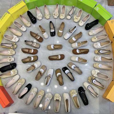 China Cushioning Shallow Loafers Mori Shoes Retro Single Women 2022 New Low Heel Summer Young Mary Jane Women's Shoes French Delicacy Fashion for sale