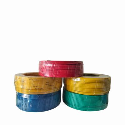 China Construction engineering Huayuan PVC insulated flame-retardant and fire-resistant NH-BV 6mm2 wire home decoration for sale