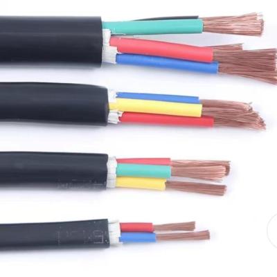 China Construction engineering Huayuan RVV 2*4  PVC copper core insulated flexible cable for sale