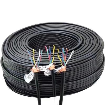 China Transportation Huayuan Huayuan twisted pair shielded wire, 2-core 0.75mm2/1.0/1.5mm2 shielded twisted pair for sale