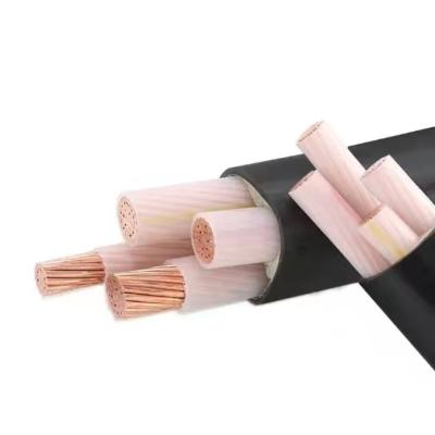 China Construction engineering Huayuan 2-core YJV  2*6  0.6/1KV outdoor special cross-linked PVC power cable for sale