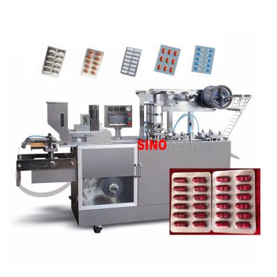 China DPP140 Flat Plate Medical Automatic Chewing Gum Blister Packing Machine for sale