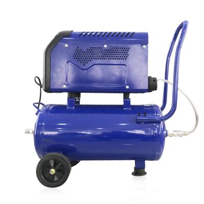 China Factory 220v 1.6hp Electric Quiet Silent 24l Air Compressor for sale