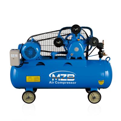 China Chinese factory 90 liter 3kw 4hp belt drive air compressor for sale