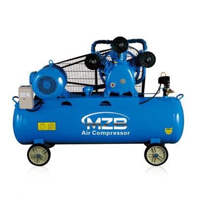 China Factory China 180l Mobile 7.5 Kw 10 Hp Belt Air Compressor for sale