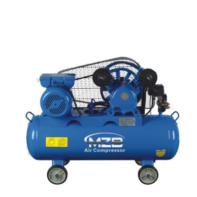 China Air Compressor V-0.12/8 Mini MZB AR Lubricated Belt Driven Compressor for sale