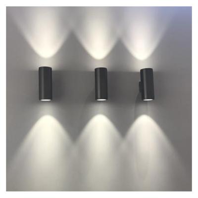 China Outdoor Modern Led Wall Light Down Lighting Cube Sconce Lamp Fixture Mount Indoor Outdoor Lighting Decoration for sale