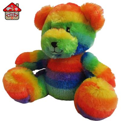 China Colorful Teddy Bear Gift Toys Bear Plush Toy Soft Stuffed Baby Bear For Valentines Gift for sale