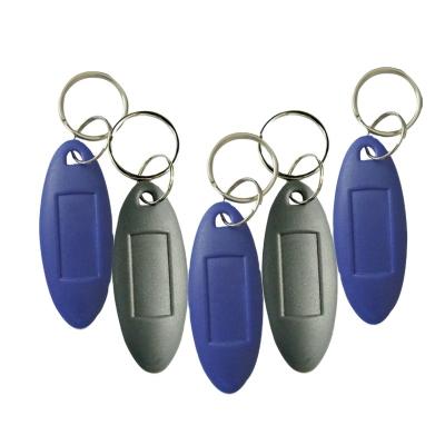 China Custom Good Quality Waterproof Blue Contactless 125khz Key Fob 125khz Waterproof/Waterproof For Access Control for sale