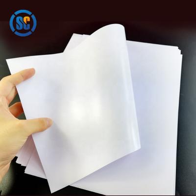 China To Make Card Original Manufacturer A4 Size Epson Inkjet Printing PVC Plastic Sheet With Different Thickness for sale