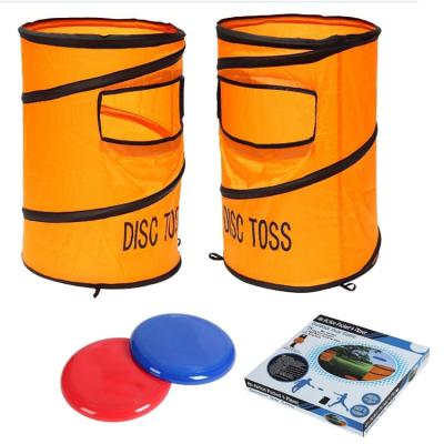 China Outdoor Golf Cart Foldable Toy Power Shot Flying Disc Bag Toy Folding Fan Storage OEM Customized Logo Item Outdoor Game for sale