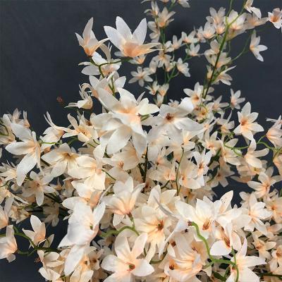 China Colored Promise New Arrival Natural Touch Oncidium Length 110cm Artificial High Quality Total Silk Flowers Decorative for sale