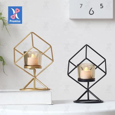 China Eco - Friendly Good Quality And Good Price Promise Candlesticks Hand Containers Candle Container Iridescent for sale