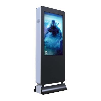 China 55 Inch Outdoor Touchable Outdoor Advertising Player With Air Conditioner for sale