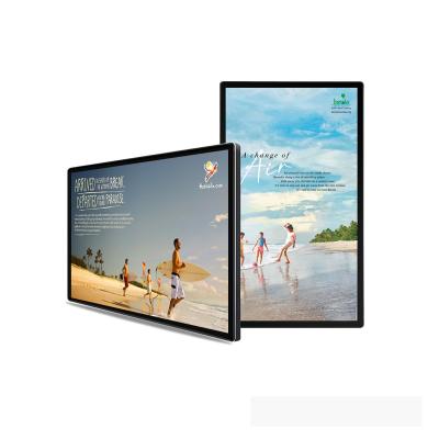 China Indoor Advertising ODM/OEM 4K 49 Inch Split Screen Smart Digital Kiosk With Android Indoor Wall Mounted for sale