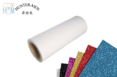 China Washable 80mic Hot Melt Adhesive Sheets For Glitter Heat Transfer Vinyl Film for sale