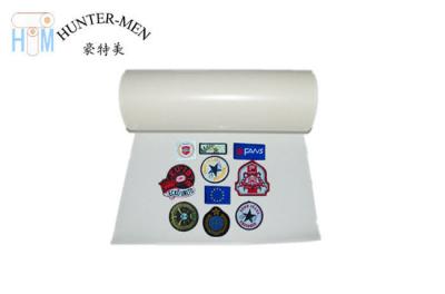 China 0.15MM Thickness Polyolefin Embroidery Patch Backing Glue Double Sided for sale