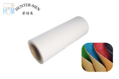 Chine film adhésif de fonte chaude de 50mic TPU pour la minute du tissu de textile 28g/10 à vendre