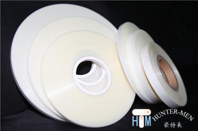 China 1.855MPa Hot Melt Glue Tape Single Sided 80mic For Galvanized C/U Nail Te koop