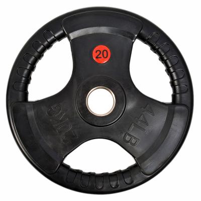 China Universal Rubber Barbell Weight Plate Fitness Weightlifting Disc Plate Gym for sale