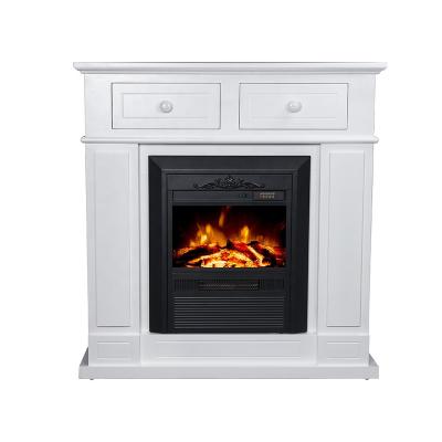 China Five Level Adjustable Flame Effect CE Approved Good Quality Electric Fireplace Design With Mantel for sale