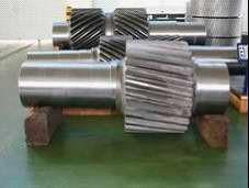 China Gear shaft with high accuracy Big Size Steel Gear and Shaft with High Precision for sale