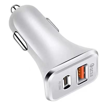 China Quick Charge 38W QC3.0 Mobile Phone Charger Mobile Phone Qualcomm Fast Car Charger Phone Fast Charger for sale