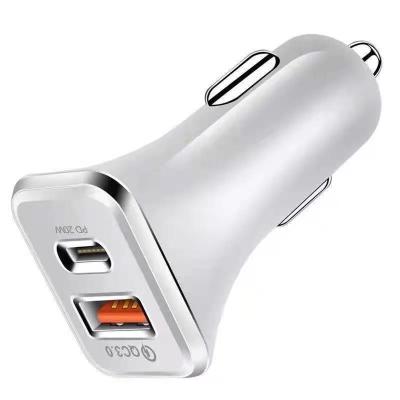 China Universal Sale Like Type C Charger Car Phone Charger Usb Electric Hot Cakes 38w Usb Charger for sale