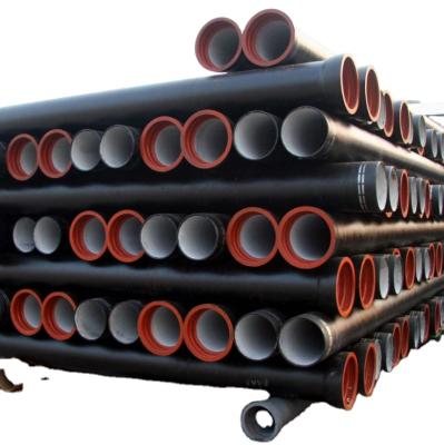 China Drinking / Wastewater C40 C30 C25 K9 Ductile Iron Pipes Ductile Iron Casting Nodular Cast Iron Water Supply Pipe for sale