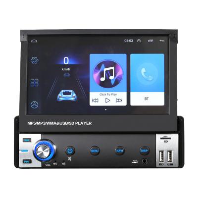 China Build in WiFi and GPS 7 Inch Folding Screen 1 DIN Car Navigation MP5 Player Android Stereo GPS USB/TF/FM 9602A for sale