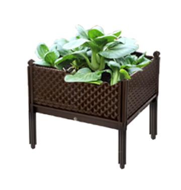 China New Free Size PP Plant Stand Garden Planter Outdoor Fabric Raised Material Stackable Garden Sizing Bed Large for sale