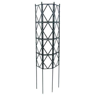 China Easily Assembled Metal Plastic Coated Expandable Garden Trellis Fence Yard Garden Trellis Wholesale for sale