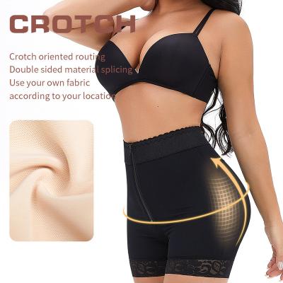 China Wholesale Antibacterial High Waist Plus Size Butt Lifter Tummy Control Waist Trainer Underwear Panties Seamless Diet Shaper For Women for sale