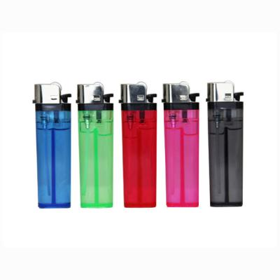 China Fh-002 81mm ISO9994 Disposable Plastic Flint Butane Gas Flame Lighter for sale