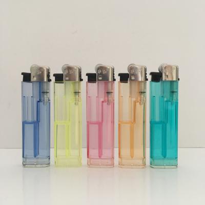 China Disposable/ Refillable ISO9994 Similar Cricket Plastic Cigarette Flint Butane Gas Lighters (FH-203) for sale