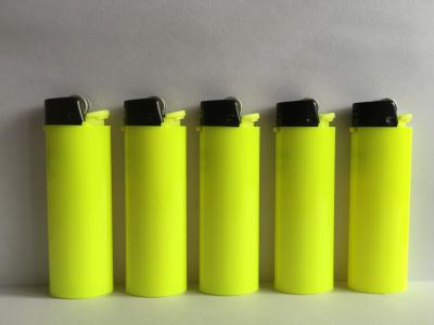 China Fh-208 Disposable Plastic Cigarette Flint Butance Gas Similar Bic Maxi Lighter for sale