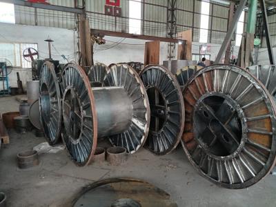 Chine L'enrouleur de câbles en acier industriel a ridé Bobbin For Stranding Machine à vendre