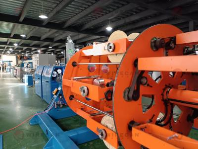 China φ90 Optical Fiber Cable Sheath Extrusion Line: High-Performance Cable Manufacturing Solution for sale