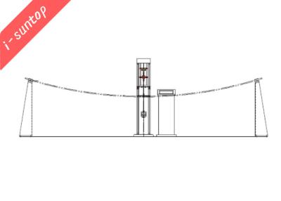 China 8time/Min Cable Hook Test Equipment, Openlucht de Testmateriaal van de Vezel Optisch Kabel Te koop