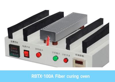 중국 오븐 섬유 패치 코드 성형기를 치료하는 수평선상 1100w 광섬유 판매용