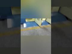 Cable unwinding and rewinding machine