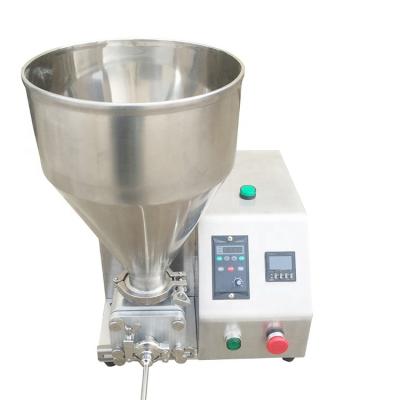 China Commercial jam filling machine jam filling machine core injector cream high efficiency puff spread machine for cake for sale