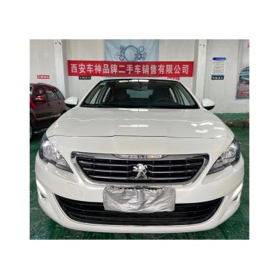 China Leather used cars are of high quality and cheap. The logo that went home in August 2016 the 2015 408 1.2t automatic luxury edition for sale