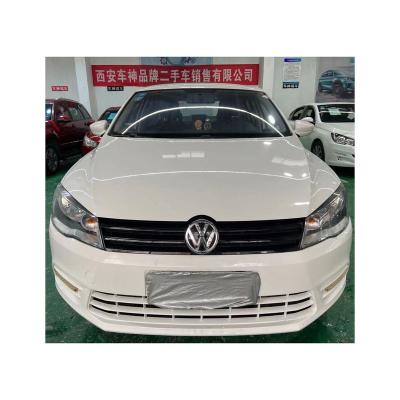 China Cloth Used Car Volkswagen For Jetta 2015 Auto 1.6L Fashion White Car for sale