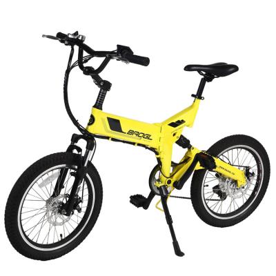 China 2022 Alloy Plegable Electrica Bicicleta Aluminum Foldable Electric Bicycle 20