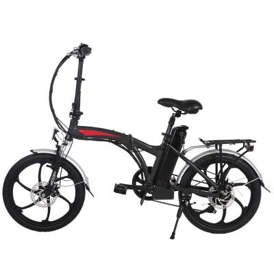 China New standard thin tire 250w folding electric bicycle electric bicycle for sale